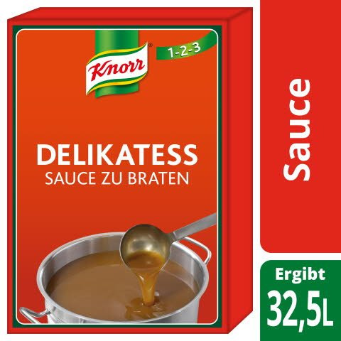 KNORR Delikatess Sauce zu Braten 2x3Kg