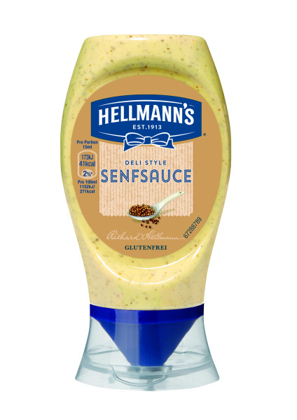 Hellmanns Senfsauce 8x250 ml Flasche