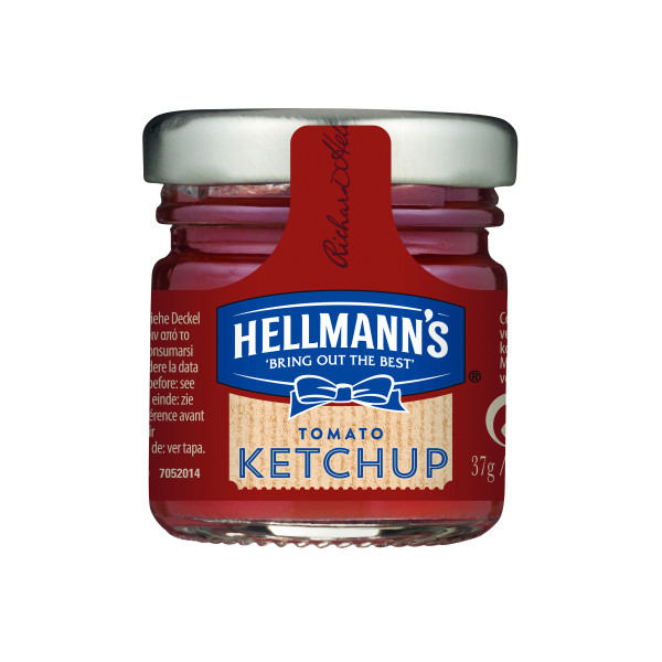 Hellmanns Ketchup 80x33 ml Gläschen