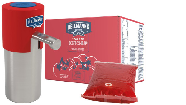Hellmanns Dispenser Tomato Ketchup