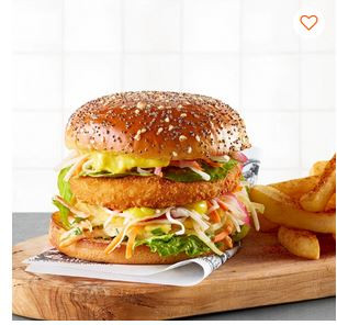 TVB Crispy No Chicken Burger 20x90g