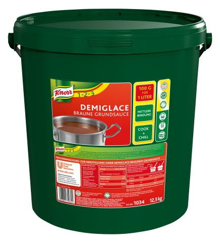 KNORR Demiglace braune Grundsauce 12,5 Eimer