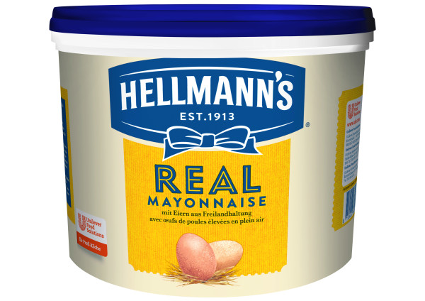 Hellmanns Real Mayonnaise 5 L Eimer